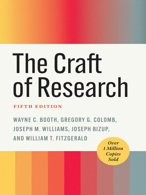 cover image of The Craft of Research